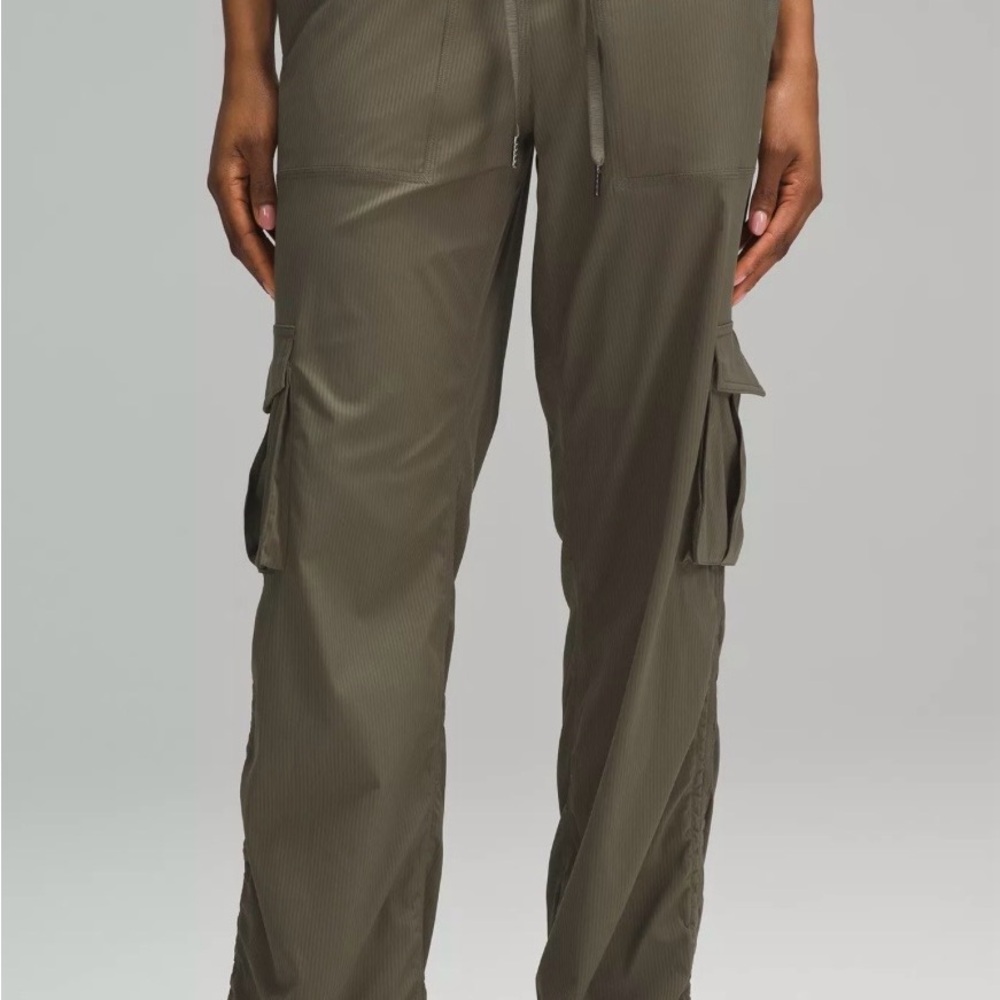 Lululemon Athletica Green Cargo Joggers